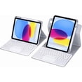 thumbnail image 4 of 360° Rotatable Trackpad Keyboard Cover with Pen Holder for iPad A16 2025 / iPad 11th Gen, 4 of 8