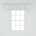 thumbnail image 2 of Ambesonne Anchor Window Valance, Yachting Waves Stars, 42" x 12", Beige Blue Pale Blue, 2 of 3