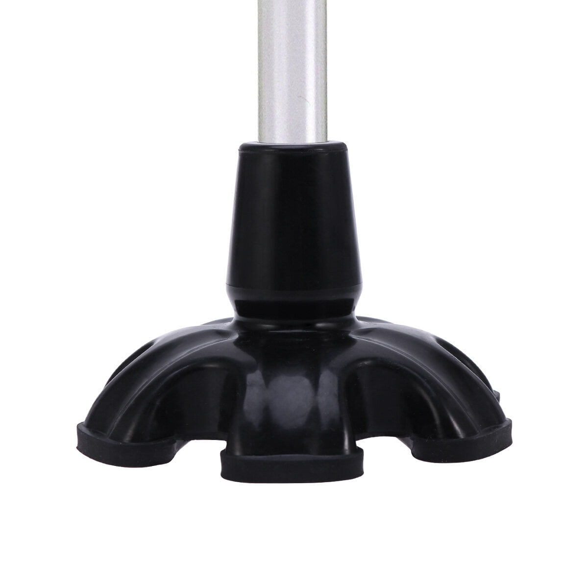 Walking Cane Tips Heavy Duty, Quad Cane Tips with 6 Support Feets