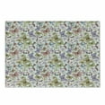 thumbnail image 1 of Butterfly Cutting Board, Different Types of Butterflies in Doodle Style Colorful Spring Thrill Print, Decorative Tempered Glass Cutting and Serving Board, in 3 Sizes, by Ambesonne, 1 of 2