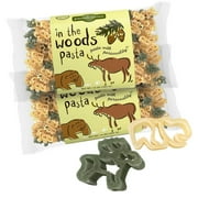 Pastabilities In the Woods Pasta, Fun Bear and Moose Shaped Noodles for Kids, Non-GMO Natural Wheat Pasta 14 oz 2 Pack