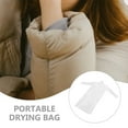 thumbnail image 3 of Raindrops 2-Pack Quick Dry Clothes Storage Bags for Winter Coats, White, Travel-Friendly and, 3 of 7