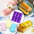thumbnail image 5 of Silicone Soap Molds, different Cavities Soap Mold with Different Shapes, Perfect for Soap Making, Handmade Cake Chocolate Desserts Biscuit Pudding Teacake Jelly （2 Pack - Massage Bar）, 5 of 7