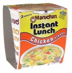 Maruchan Chicken Instant Lunch (6 packs) and Maruchan Beef Instant Lunch (6 packs)