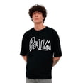 thumbnail image 1 of Playera Palm Angels cuello redondo para hombre Fire CH Negro, 1 of 4