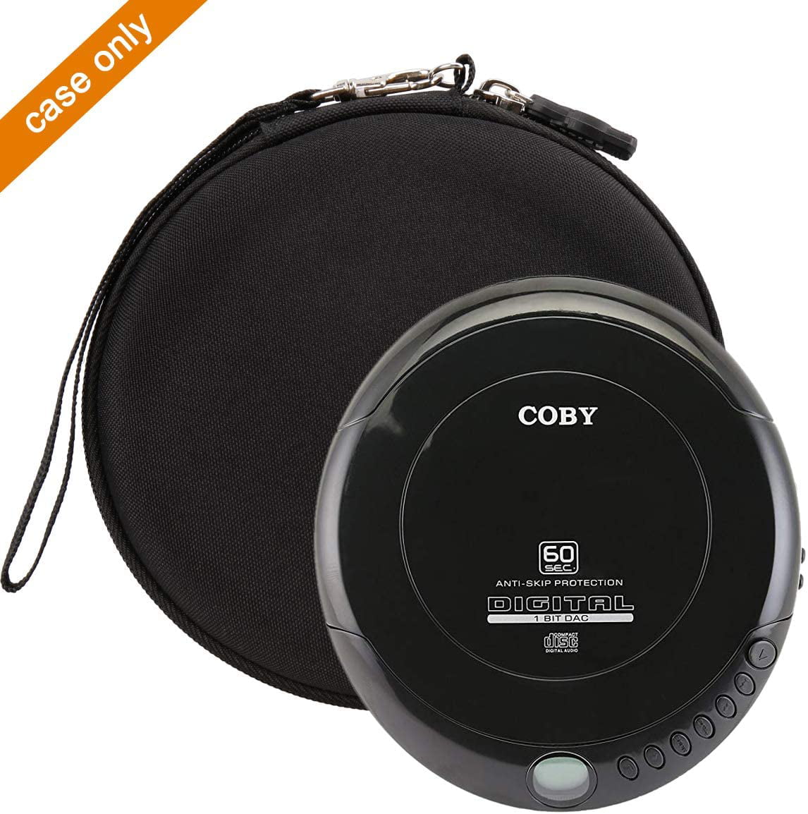 Aproca Hard Carry Travel Case for Coby Portable Compact Anti-Skip CD Player 