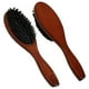 thumbnail image 1 of Peine de cerdas de cerdo de madera de loto - Sin estática, masaje del cuero cabelludo, mango de haya - Equilibra la grasa, reduce la caspa para un cabello sano, 1 of 7