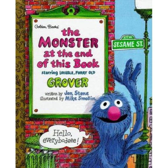 Pre-Owned The Monster at the End of This Book (Hardcover) by Jon Stone