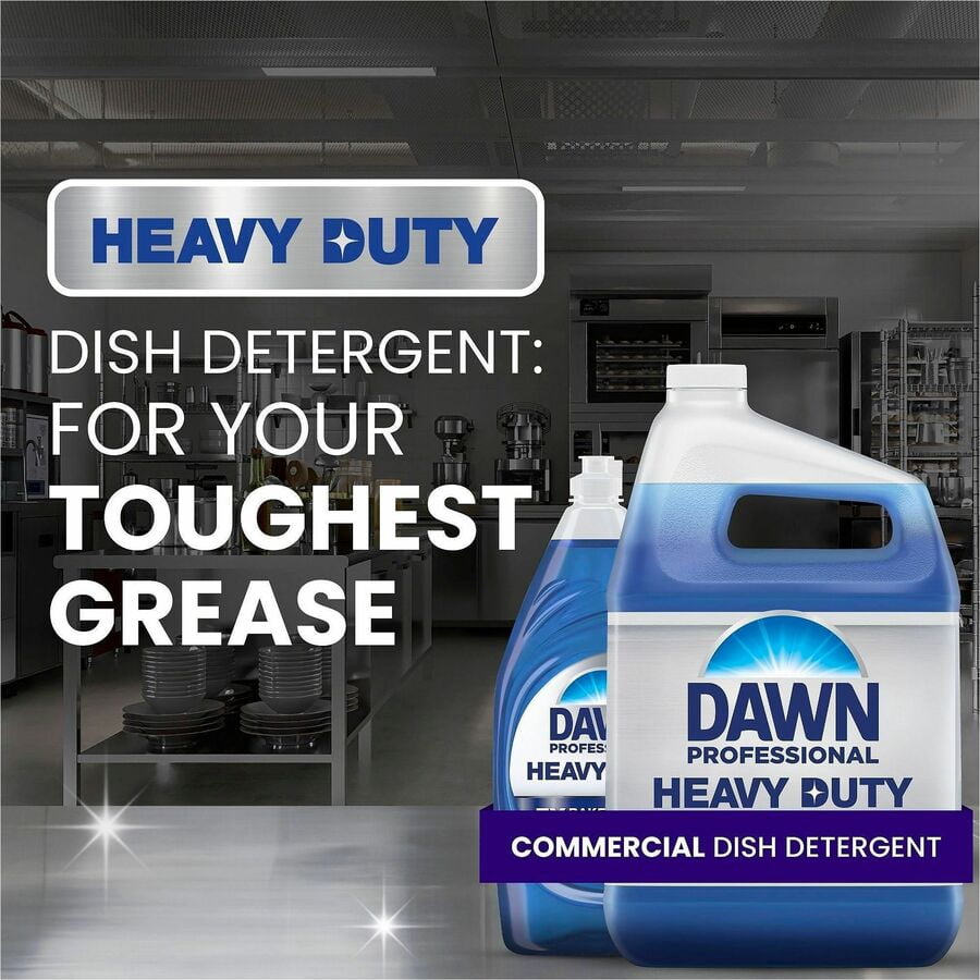 Dawn Professional 80730045 1 gal. Heavy-Duty Manual Pot/Pan Dish Detergent - Original Scent (4/Carton)
