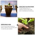 thumbnail image 3 of Rectangular Synthetic Materials Block Dark Brown Vegetables Breathable Moisturizing 10Pack, 3 of 8