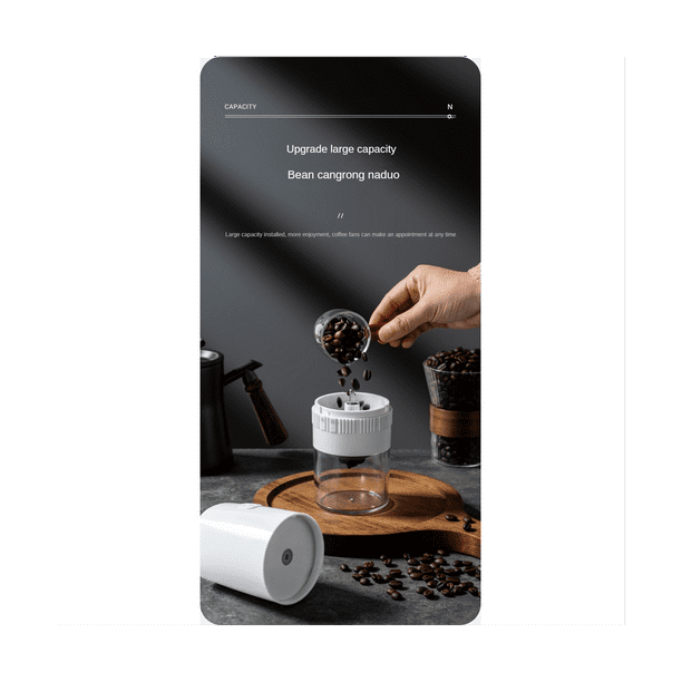 Wireless Portable Coffee Grinding Electric Coffee Bean Grinder Mill