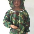 thumbnail image 1 of Traje protector de apicultura, pantalón, velo, equipo de protección de abejas (1 unidad, camuflaje) LingWen 1327534132601, 1 of 1