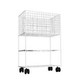thumbnail image 2 of Estante de Almacenamiento para Esterilla de con Ruedas, Organizador de Equipos de Entrenamiento, Muebles de Metal, Organizador de Almacenamiento, 2 of 8