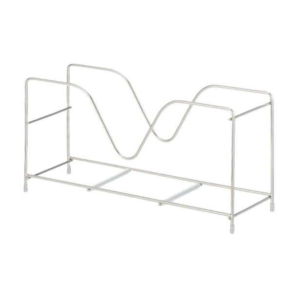 Soporte para tapa de tapa de tapa de la rejilla soporte para la rejilla accesorios de cocina soporte de tablero para la cocina del