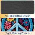 thumbnail image 4 of Peace Sign Square Gaming Mouse Pad, 8.3x9.8 Inch Non-Slip Rubber Bottom Printed Mousepad for Office and Gaming, 4 of 6