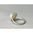 thumbnail image 5 of Heaven Crafts 925 Sterling Silver White Pearl Gemstone Ring Best Friend Gift For Her & Him, 5 of 6