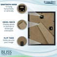 thumbnail image 3 of Icona Bay 8x10 Black Picture Frame W/ 5x7 Mat, 1 PK, Bliss Tabletop Frames, 3 of 7