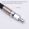 thumbnail image 1 of pitrice Adaptateur Régulateur de Plongée Standard Antirouille Résistant à l'Usure Connecteur Rapide Mâle 8/3-24 Tête Femelle Basse Pression Libération Rapide Mâles, 1 of 6