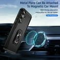 thumbnail image 2 of for Samsung Galaxy A13 5G Case, Slim Fit Military Grade Drop Tested Dual Layer Shockproof Case with 360 Ring Holder Kickstand Protective Rugged Car Magnetic Non-Slip Phone Case,Black, 2 of 10