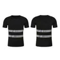 thumbnail image 5 of Men's Reflective T-Shirts for Daily Wear Quick-Drying Short Sleeve Construction Work Shirt with Color Block Design, 5 of 5