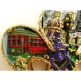thumbnail image 3 of New Orleans Scenery Fleur De Lis Holiday Ornament Christmas with Gift Box, 3 of 6