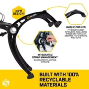 Sariss Bones EX Car Trunk Bike Rack Carrier for 3 Bikes - Black