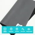 thumbnail image 2 of OULII Cat Food Mats Grey Silicon Dioxide 1 Set for Feeding Time, 2 of 5
