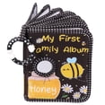 thumbnail image 1 of CUITING Soft Cloth Photo Book Polyester Baby Photo Album Free Illustration My First Picture Book Easy to Access Picture Album for Baby, 1 of 10