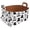 Multicolor 4, variant on Leopard Print Butterfly Storage Basket Collapsible Storage Bin, PU Foldable Basket Convenient Box Storage Organizer with Handles for Shelves Office Bedroom Closet Nursery Toys Laundry