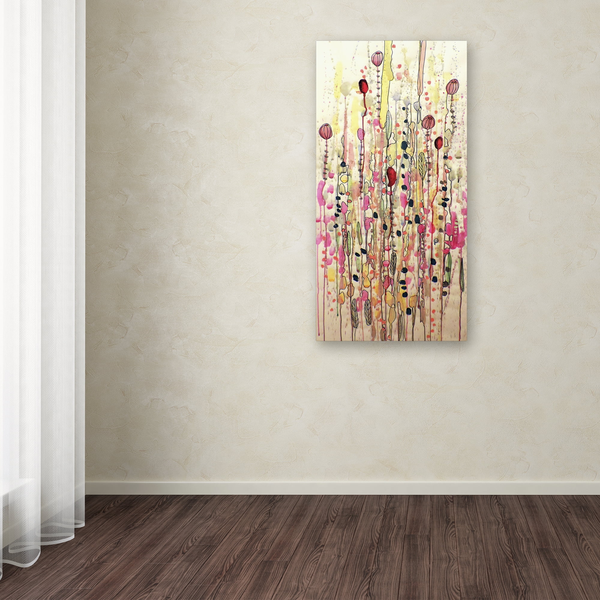 Trademark Fine Art Sylvie Demers Samsara Canvas Wall Art - 12x24