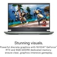 thumbnail image 5 of Dell G 15.6 Inch Gaming Laptop - FHD 120Hz Display, Intel Core i , 16GB DDR5 RAM, 512GB SSD, NVIDIA RTX 3060 6GB GDDR6, Wi-Fi 6, Windows 11 - Spector Green, 5 of 5