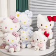 thumbnail image 2 of Muñeco de peluche de gato Sanria KT vestido Kawaii de alta calidad, regalo de cumpleaños para niños, decoración Adorable para el hogar, 2 of 4