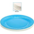 thumbnail image 2 of HWZWT Dinner Paper Plates 9" Paper Dessert Plates, 2 of 5