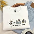 thumbnail image 2 of Funny OT Sweatshirt for Occupational Therapist, Embroidered ADL Silly Goose Shirt, Occupational Therapy Tee, Pediatric Assistant Student OTA, 2 of 5