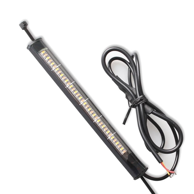 Tira De Luz Impermeable De Color Rojo Y Amarillo De Luz De Giro Flexible De 2 Uds. Guardurnaity VI005013-00