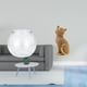 thumbnail image 2 of Elegante Pecera De Resina Con Escultura De Gato Para Oficina, Hogar, Mesa, Sala De Estar, Dormitorio Y Estantería., 2 of 8