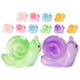 thumbnail image 2 of 12 figuras de caracol de resina, estatuas de caracol brillantes, mini decoraciones de caracol, micropaisajes que brillan en la oscuridad., 2 of 7