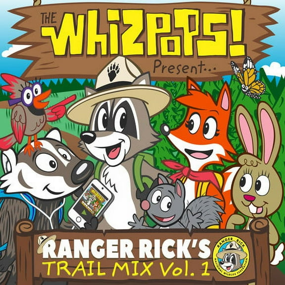 Whizpops - Ranger Rick's Trail Mix Vol. 1 - Kids & Family - CD