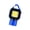 Blue, variant on Powerful Camping Flashlights with Keychain LED Flashlight Plastic Texture