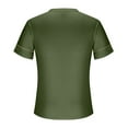thumbnail image 4 of Mens Big & Tall T Shirts, Short Sleeve Shirts for Men Summer Casual Slimming Fit Solid Color Athletic Workout Quick Dry Crewneck Tees T Shirts S-5XL, 4 of 5