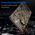 thumbnail image 5 of Case with Clip for Google Pixel 7a Phone (2023), Nakedcellphone [Outdoor Camouflage] Rugged Shield Cover and Ratchet Belt Clip Holster - Tree Leaf Real Woods Camo Design, 5 of 10