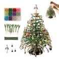 thumbnail image 2 of DIY Beaded Christmas Tree Kit, Handmade Holiday Craft Set, Colorful Beads and Wire Holiday Craft Set for Adults, Tabletop Decor Holiday Xmas Gift, Family Christmas Activity, 2 of 8