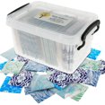 thumbnail image 1 of 100Pcs Envelope Challenge Box 5 Styles Reusable Money Saving Challenge Kit Envelope Challenge Kit Savings Challenges Budget Box for Budgeting Planner Saving Dazzling Colors, 1 of 8