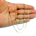 thumbnail image 4 of 10K 30" Yellow Gold 1.0mm Shiny Box Chain with Lobster Clasp, 4 of 5
