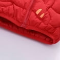 thumbnail image 6 of Hicidod Toddler Winter Jacket Padded Warm Down Coat Hoods Warm Windproof Cute Lightweight Packable Baby Puffer Jacket, 6 of 7
