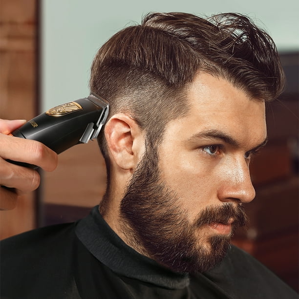 GLAKER Electric Hair Clippers for Men Cordless Hair Clippers and Trimmer Kit for Barber Men s Haircut Kit with LED Display 15 Guide Combs Mens Gifts Walmart