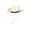 White, variant on Wide Brim Straw Cowboy Hat for Men Women, UPF50+ Adjustable Summer Beach Sun Hat