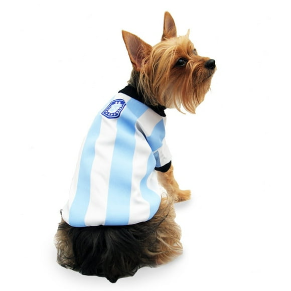 Playera Argentina Perro Talla 8 Mundial Futbol Pet Pals
