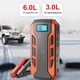 thumbnail image 2 of PEAK 2000A Arrancador de batería portátil para coche, cargador de refuerzo para coche, dispositivo de arranque de 12 V, arrancador de gasolina y diésel para coche, 2 of 5