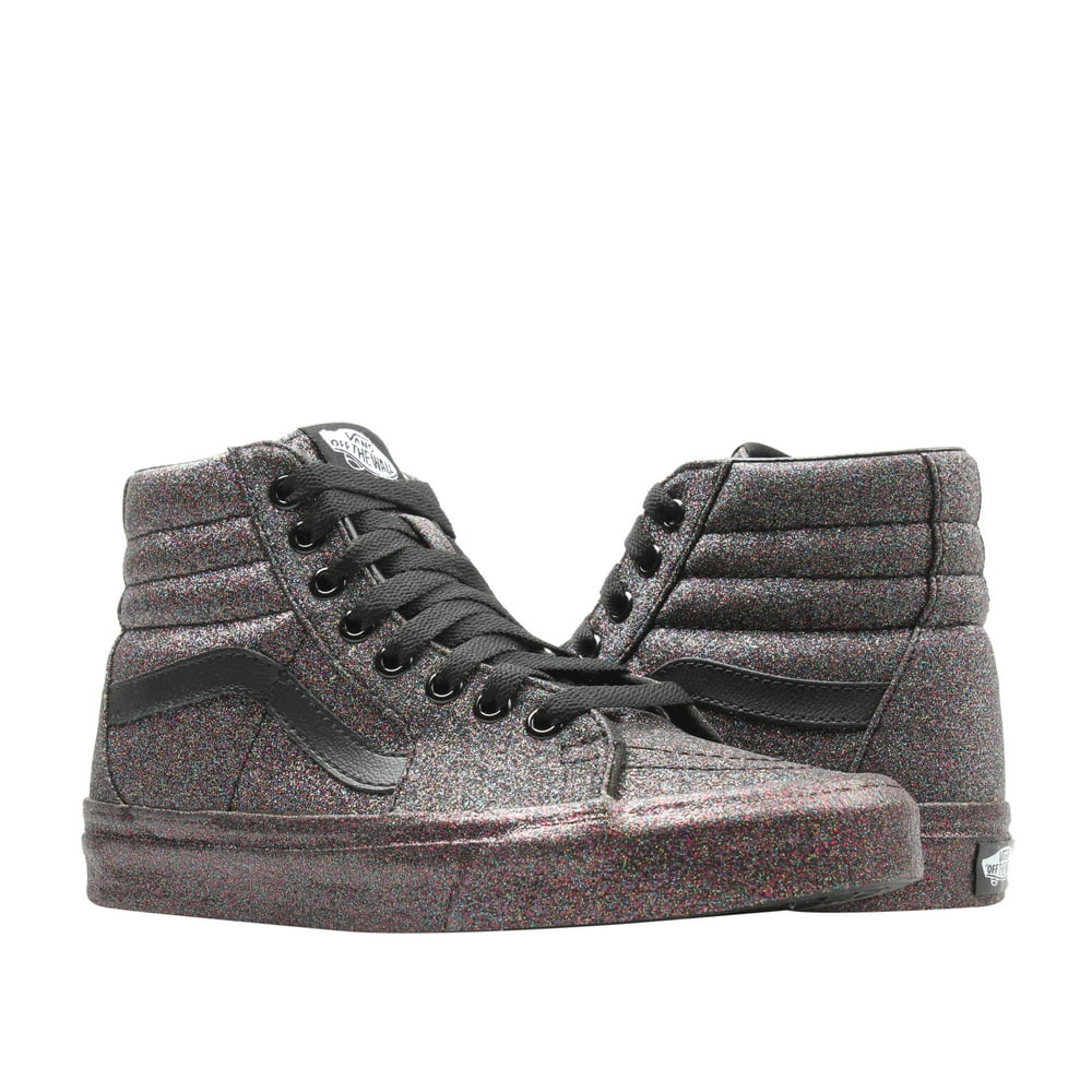 high top glitter vans